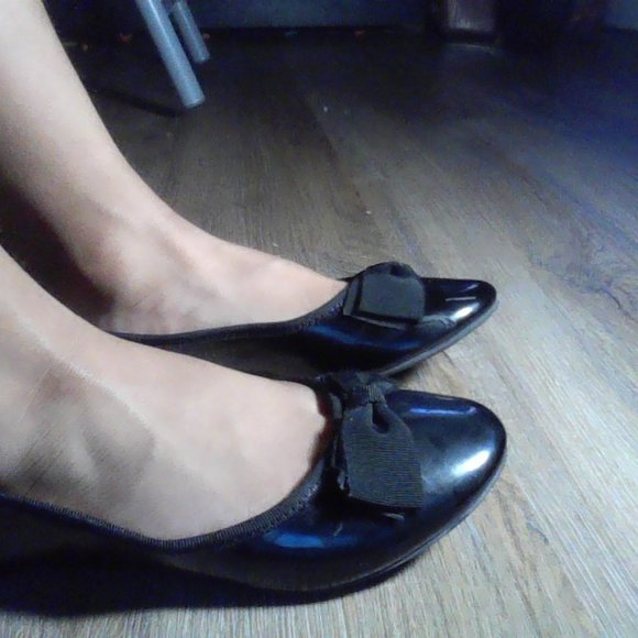 black faux patent - Picture 4 of 4